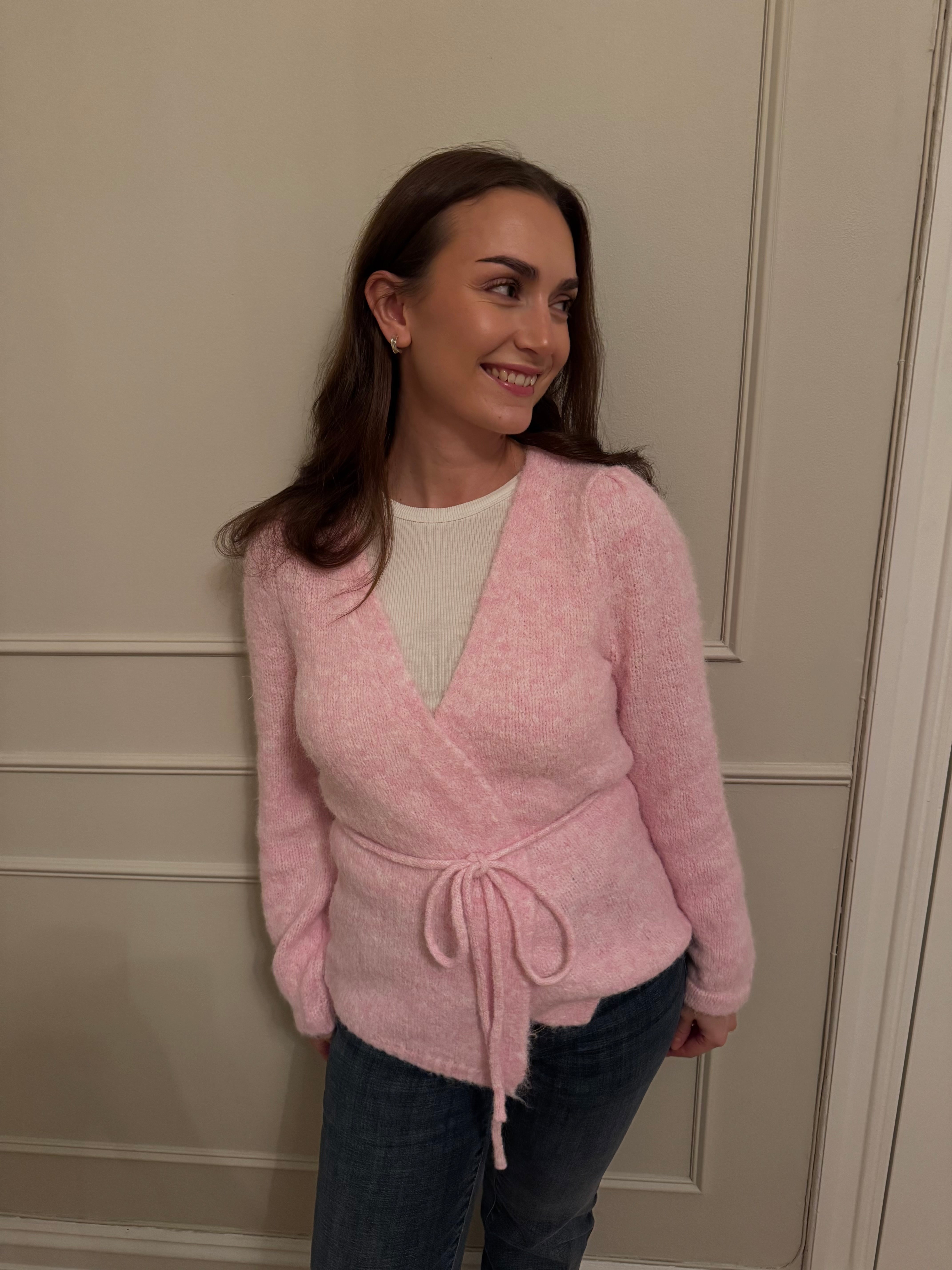 VIBOWS Knit Cardigan - Cherry Blossom